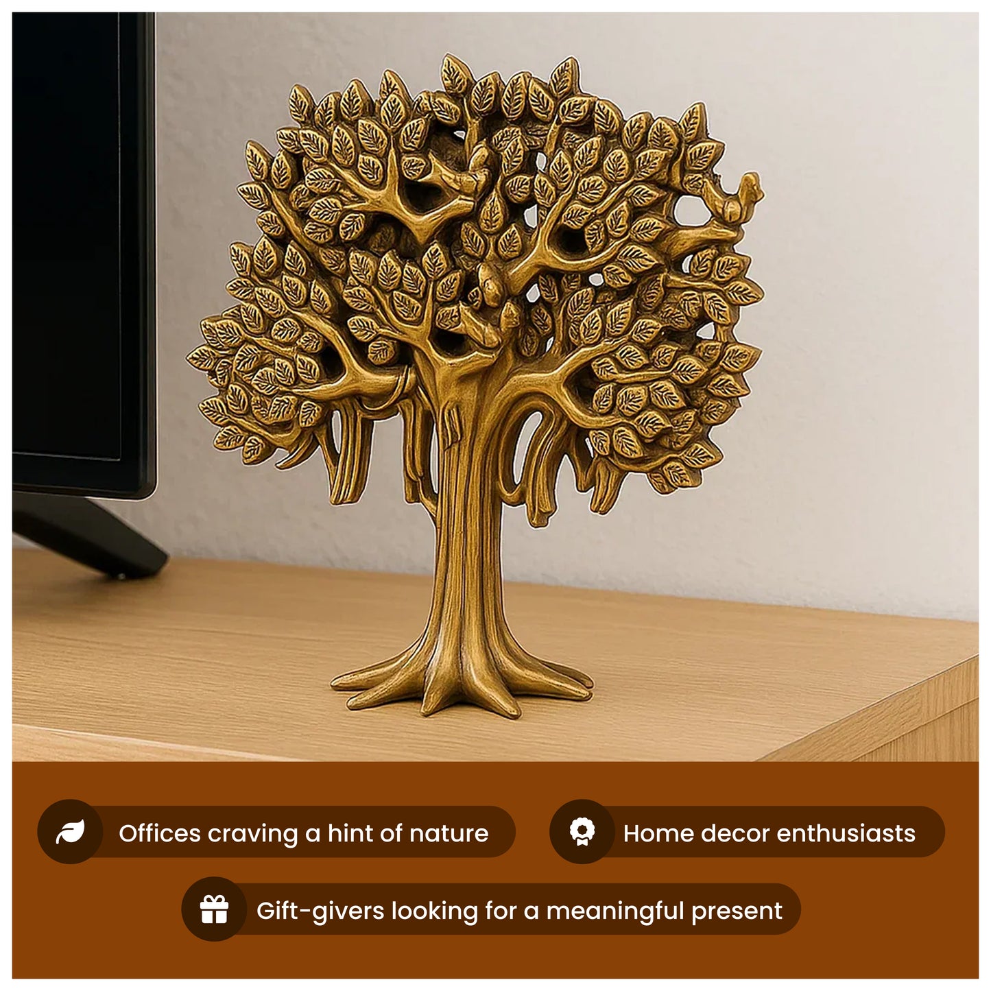 Brass Kalpavriksha tree( Tree of life)