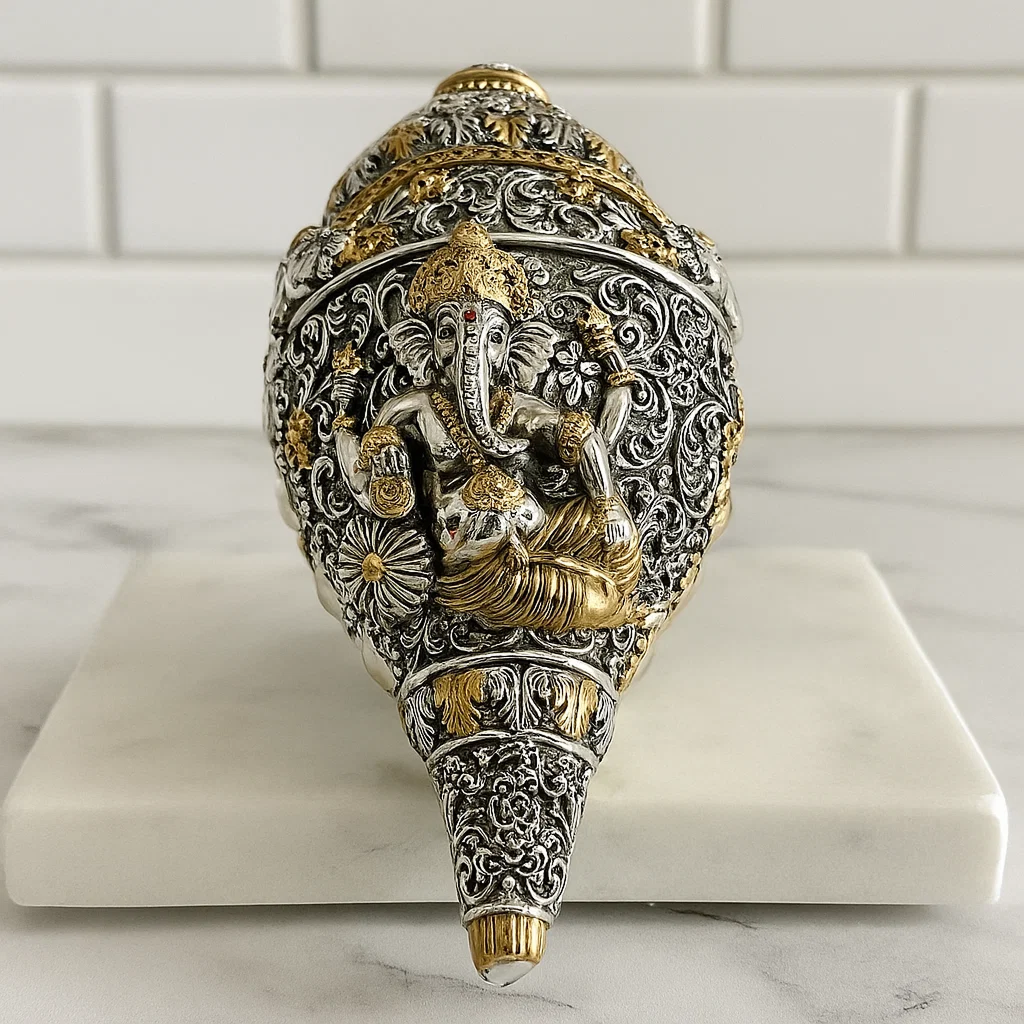 Ganesh Conch Shell( Shankh Small)