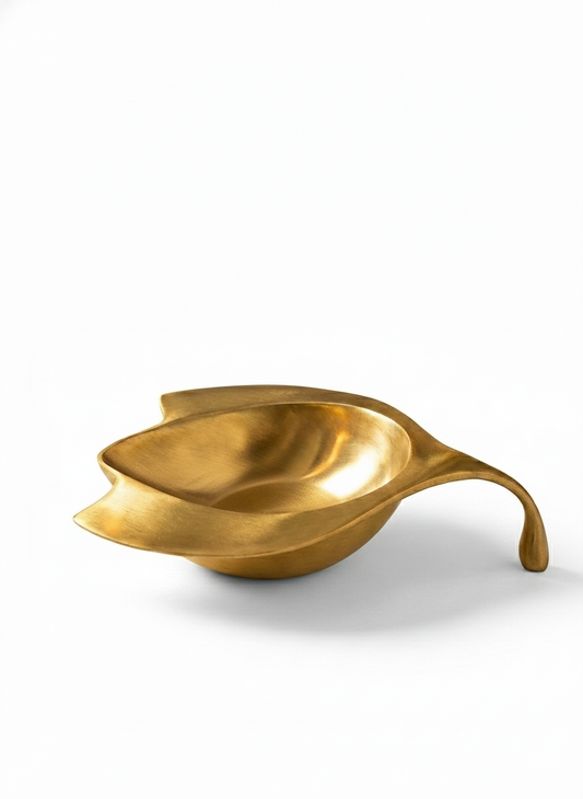 Brass Lotus Diya